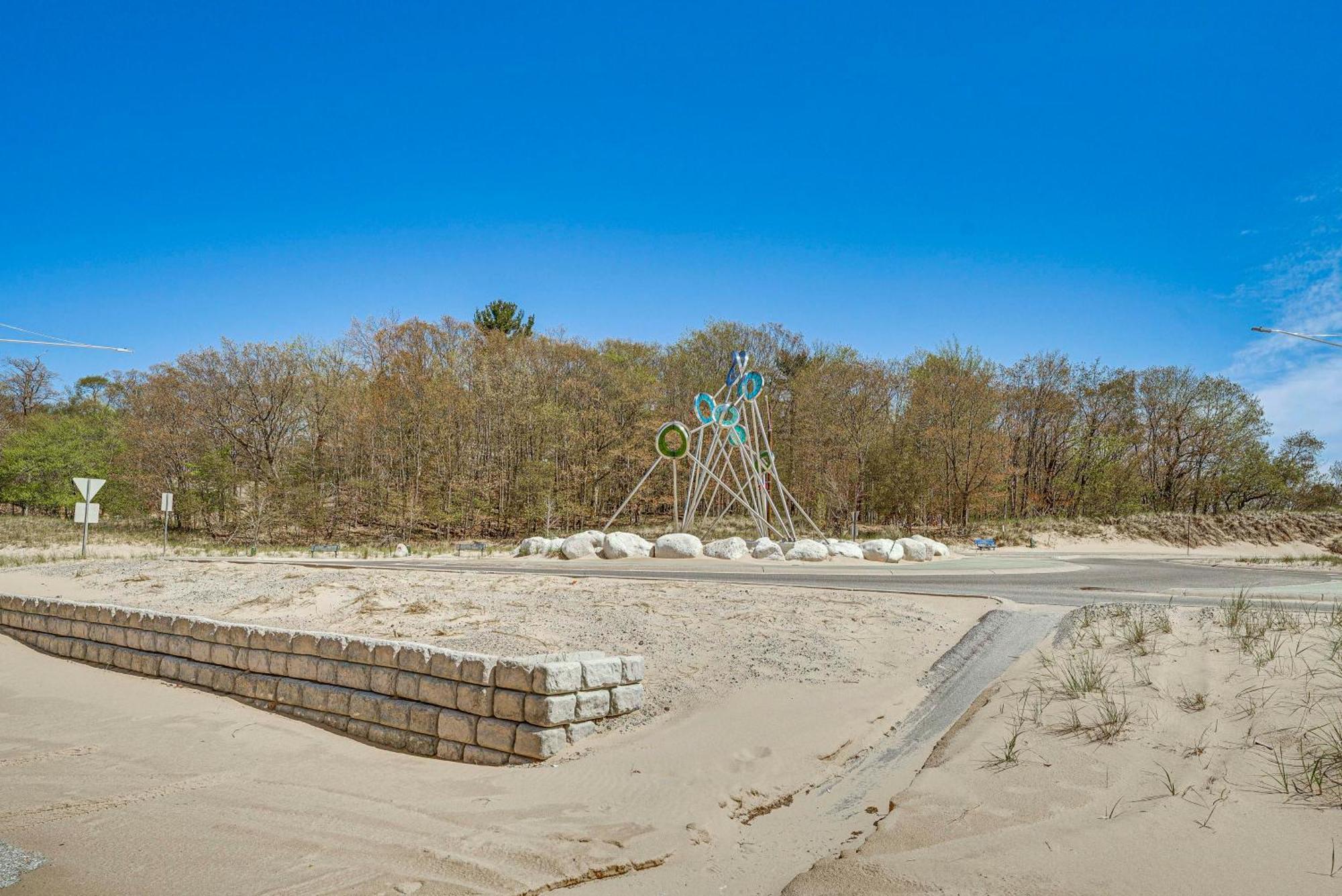 Walk To Beach Lake Michigan Getaway! Muskegon Exteriér fotografie